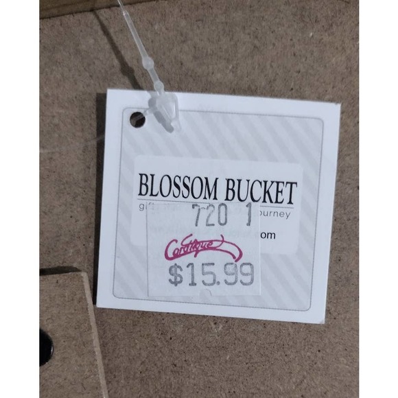 Blossom Bucket Happy Marriage Wood Framed Sign - Picture 3 of 3
